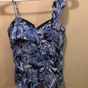 Lilly Pulitzer Auria Top “You’re the Zest” sz 2